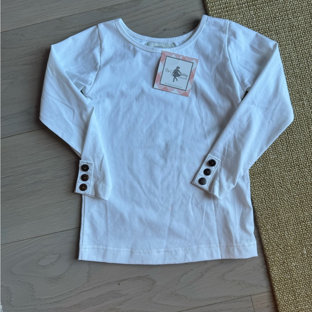 NWT Be Girl white shirt